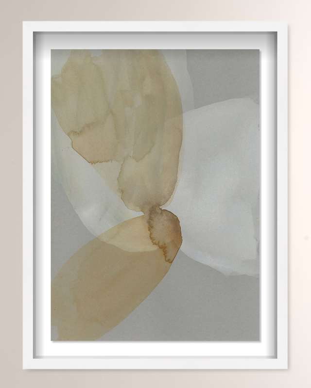 "Orbs I" Framed Art Print on Paper